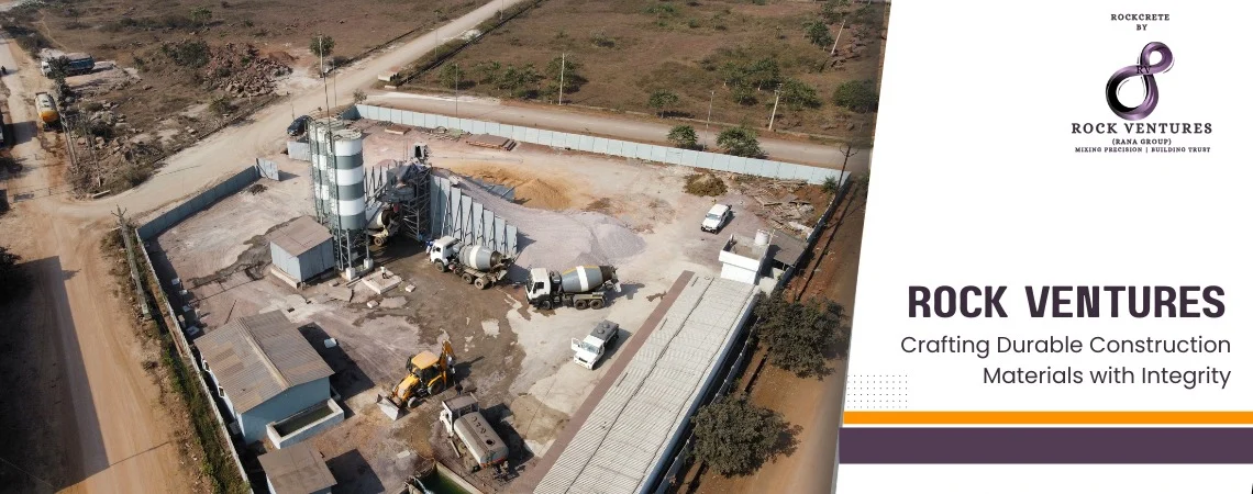 Ready mix concrete truck loading aggregates