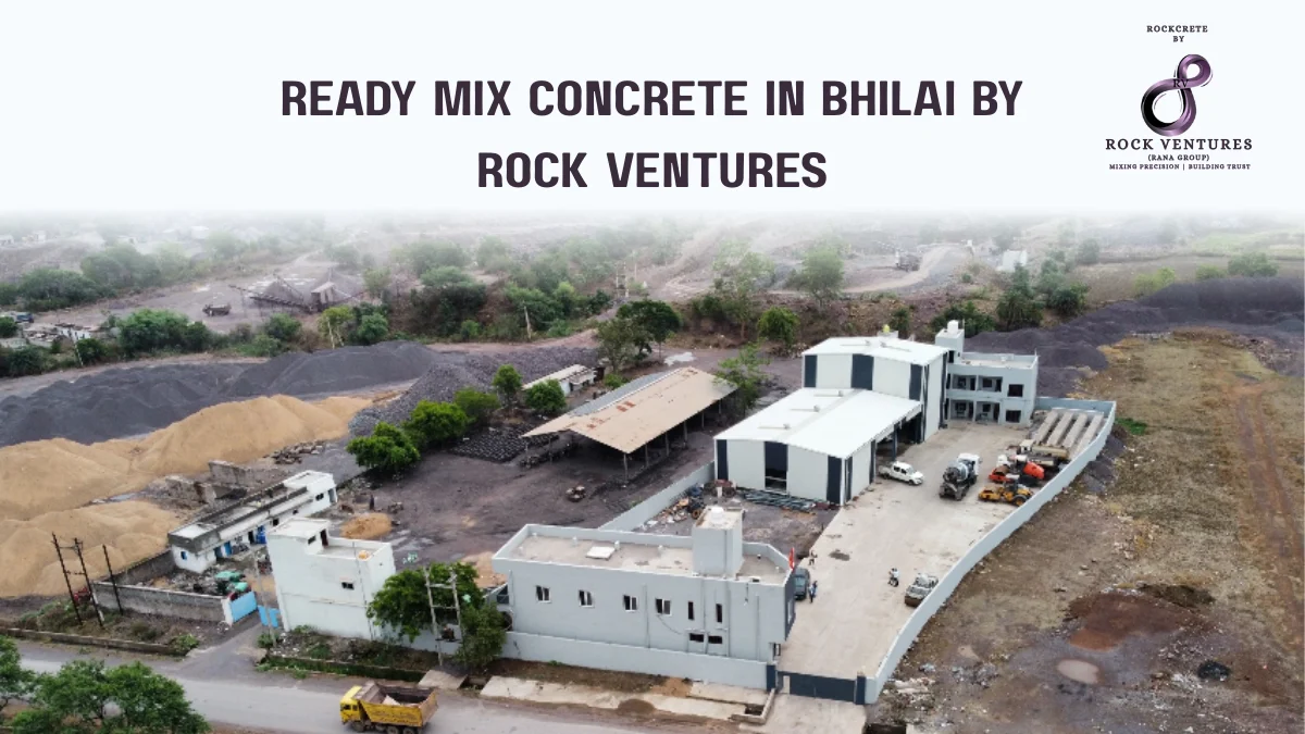 Ready Mix Concrete plant in Bhilai by Rock Ventures