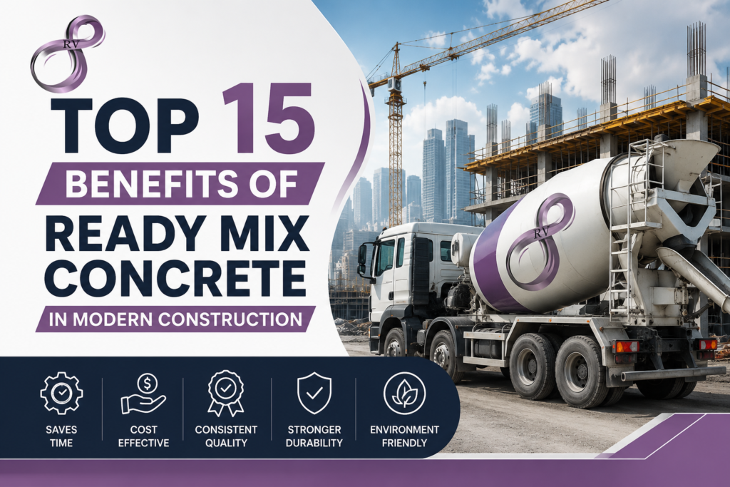 Top 15 Benefits of Ready Mix Concrete in Modern Construction