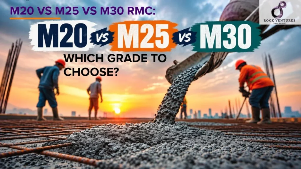 M20 vs M25 vs M30 RMC: Which Grade to Choose?